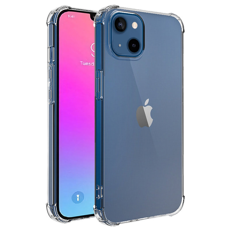 For iPhone 15 Clear TPU Phone Case Shockproof Four Corner Protection Cover For iPhone 15 Clear TPU Phone Case Shockproof Four Corner Protection Cover